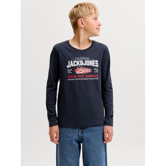 T-Shirt À Manches Longues - JACK & JONES JUNIOR