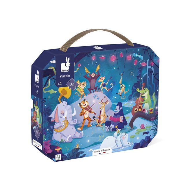 Puzzle Festivites D'eté 36 Pièces bleu <span itemprop=