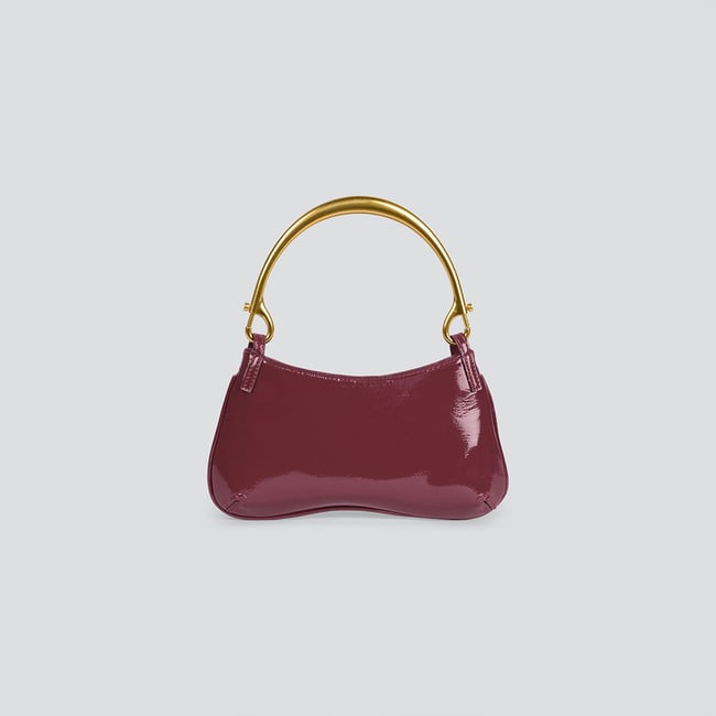Sac à main PHIL bordeaux <span itemprop=