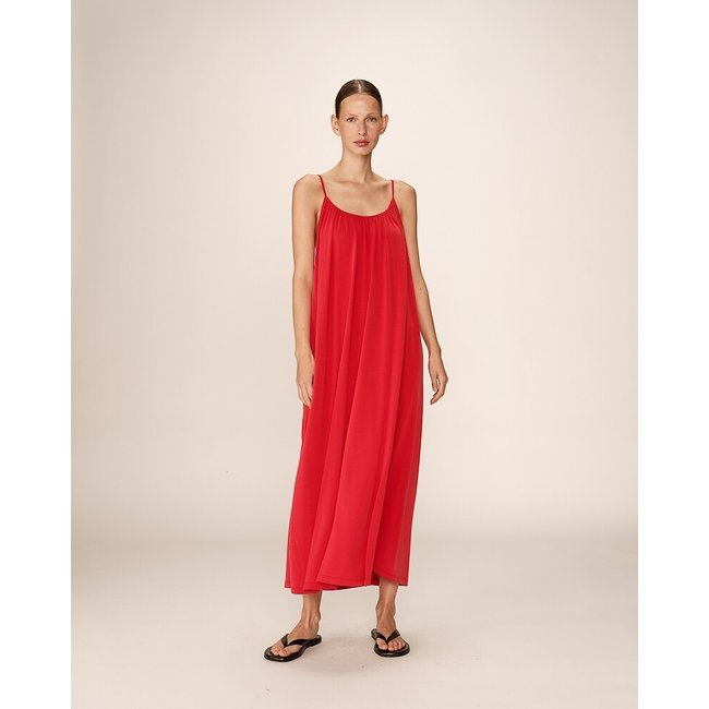 Robe longue, ample, en modal, PIVOINE - GRACE & MILA