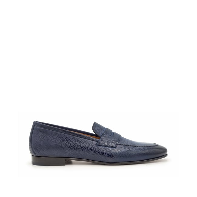 Mocassin cuir MARCO marron <span itemprop=