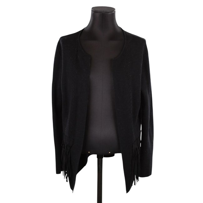 Gilet en coton - Très Bon État noir <span itemprop=