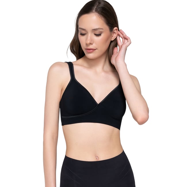 Soutien-gorge balconnet croisé sans armatures SECRET SENSE - LUNA SPLENDIDA
