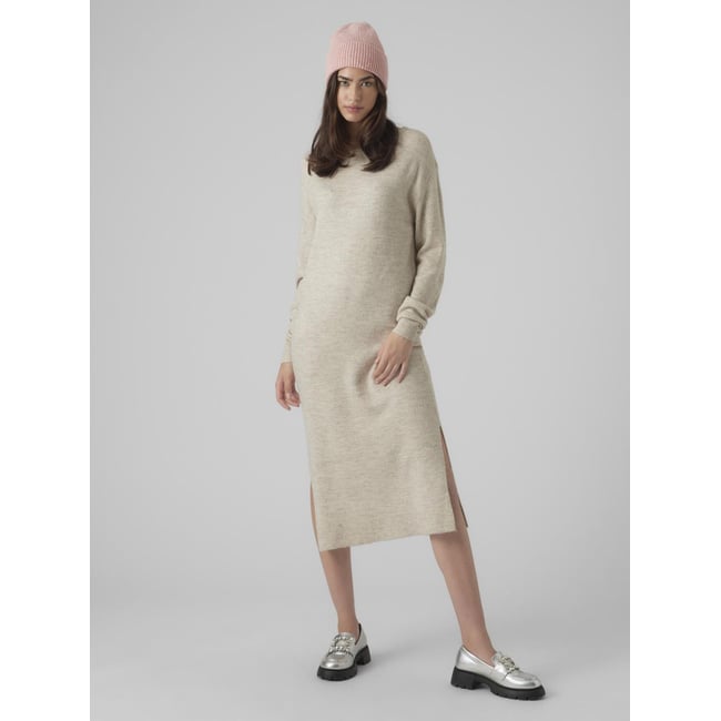 Robe Maille Vero Moda Taille M Marine - Longueur 102 Cm, Neuve Avec étiquettes, Coupe Regular
