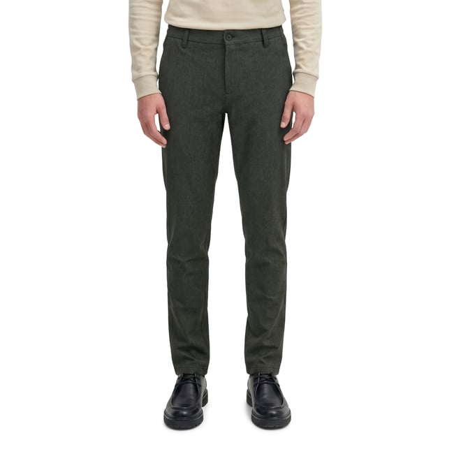 Chino modèle Stig, coupe jogger en mélange élastique de coton bio et de viscose - MARC O'POLO