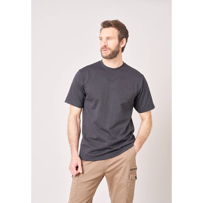 T-shirt loose homme à fines rayures ZINC - DEELUXE