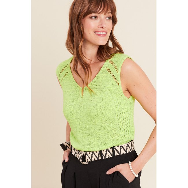Débardeur tricot sans manches - BREAL