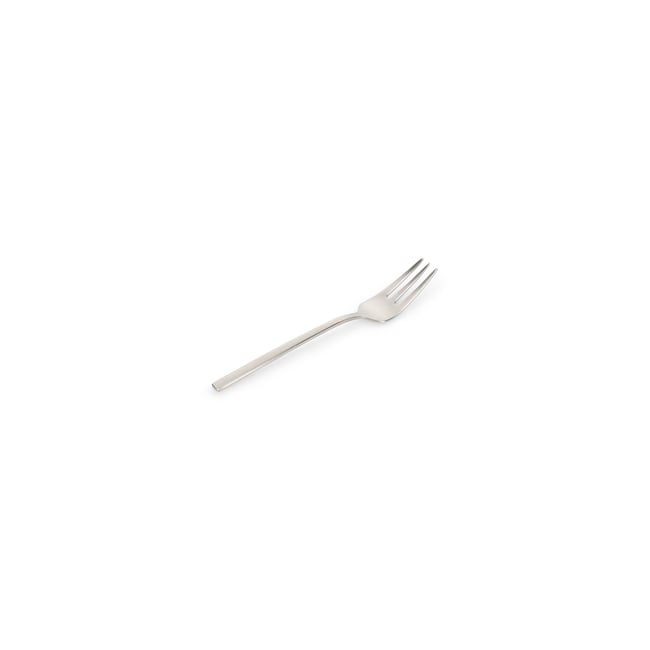 Lot de 6 Fourchette À Gâteau TERNO Couleur argent <span itemprop=