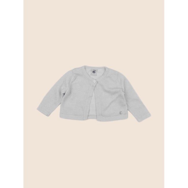 Gilet - Très bon état gris, argent <span itemprop=
