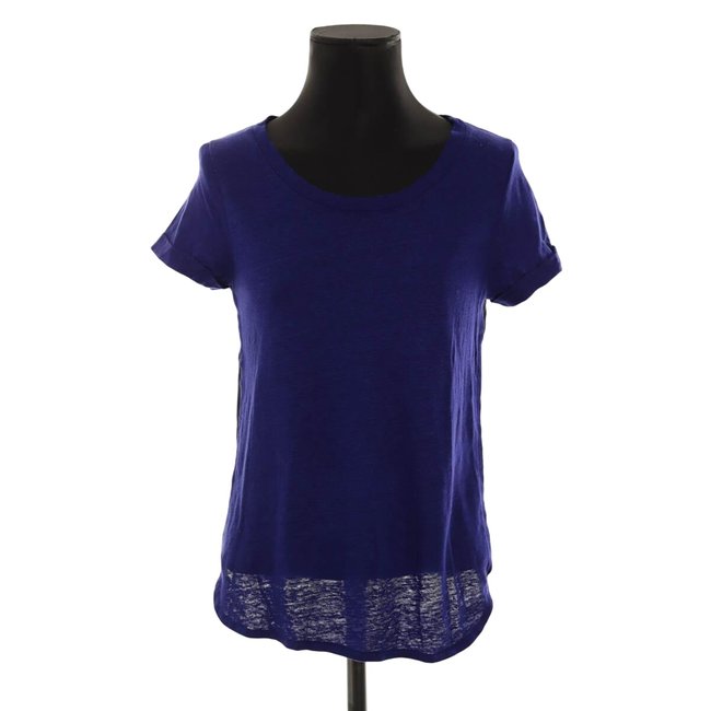 T-shirt en lin - Très Bon État bleu <span itemprop=