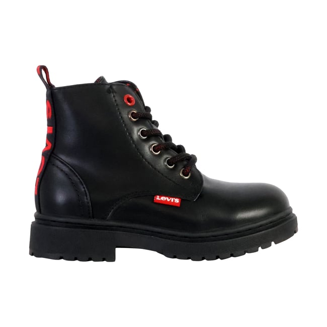 Bottines à Lacets Catherine noir <span itemprop=