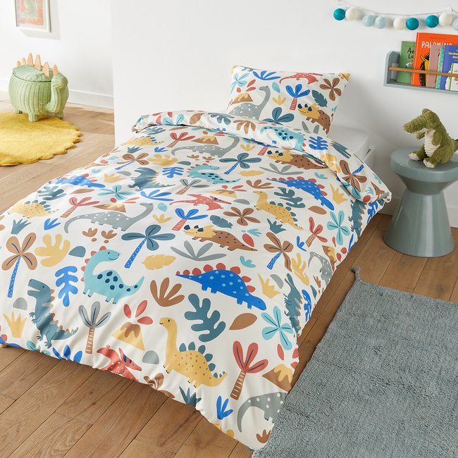 Parure da letto microfibra riciclata, federa rettangolare fantasia SO'HOME