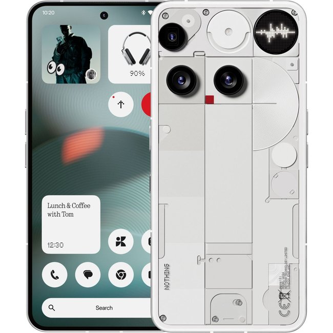 Smartphone Phone 3 Blanc 256Go 5G - NOTHING