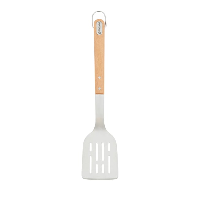 Ensemble accessoires cuisson magnétiques pour barbecue, NATERIAL marron, gris / argent <span itemprop=