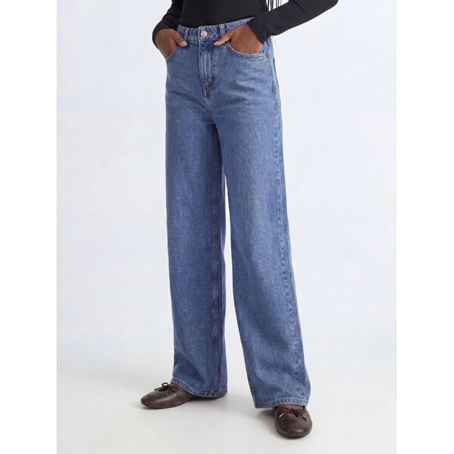 Jean À Coupe Large blue denim 1 <span itemprop=