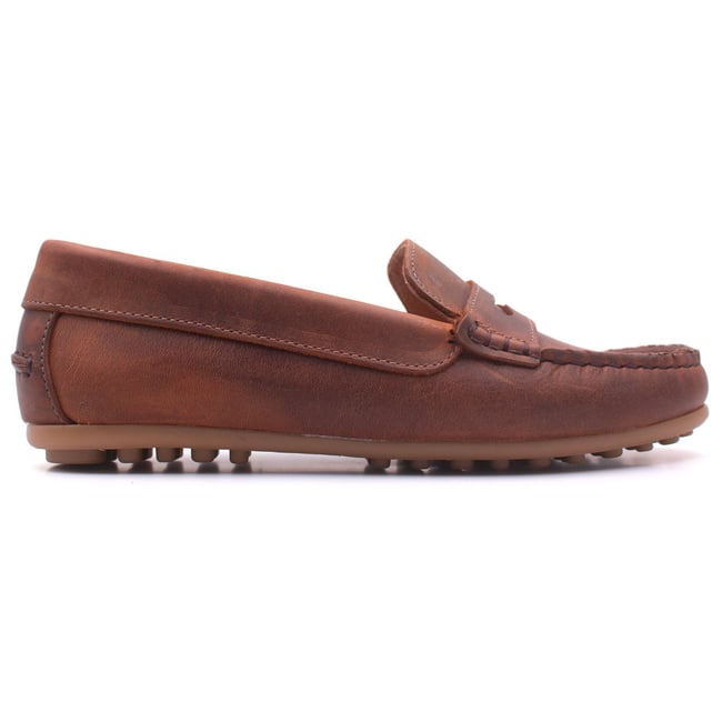 Mocassins en cuir pour enfant, classiques et élégants - BONI AMBROISE - BONI&SIDONIE