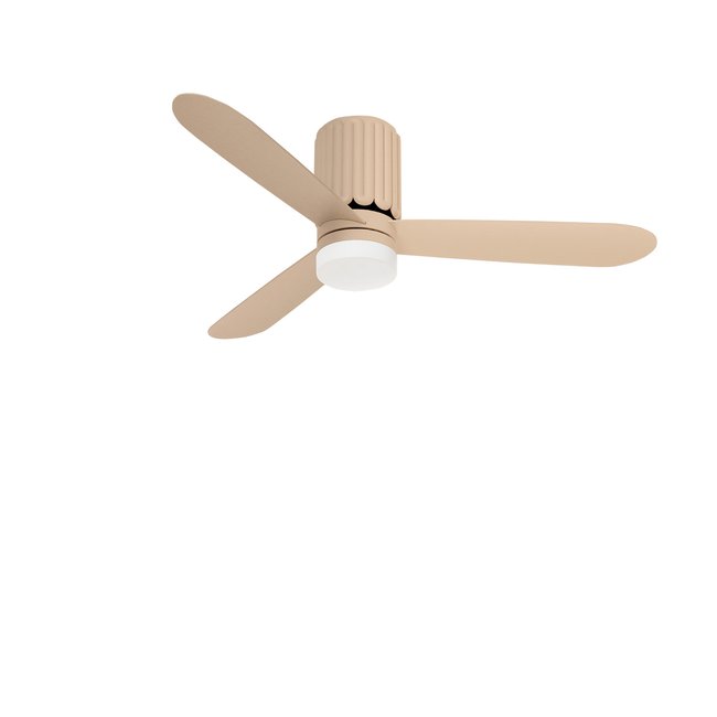 Ventilateur de plafond 40 W avec lumière et télécommande WIND CALM SCULPT - CREATE