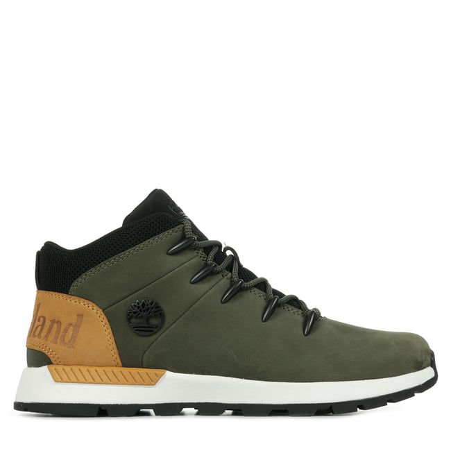 Baskets Sprint Trekker Mid vert olive, noir, marron <span itemprop=