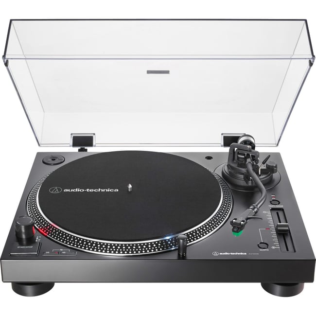 Platine vinyle AT-LP120XUSBBK noir <span itemprop=