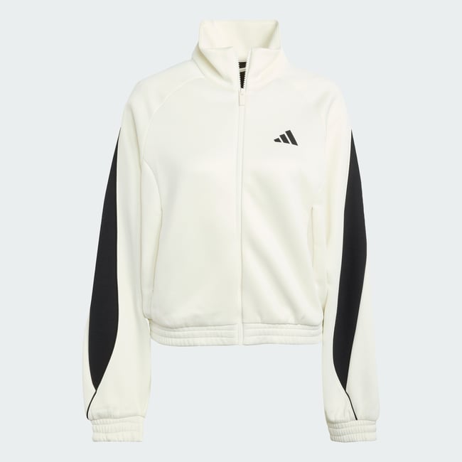 Veste zippée STADIUM off white / black <span itemprop=