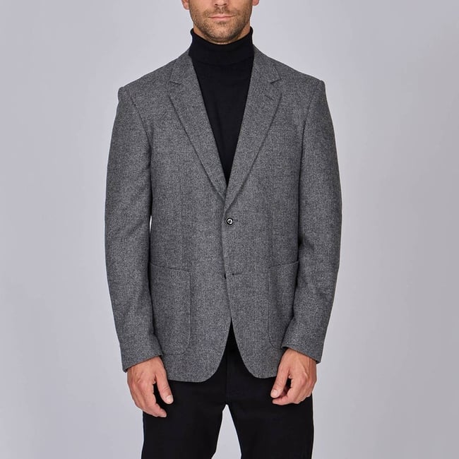 Veste blazer Egbert anthracite <span itemprop=