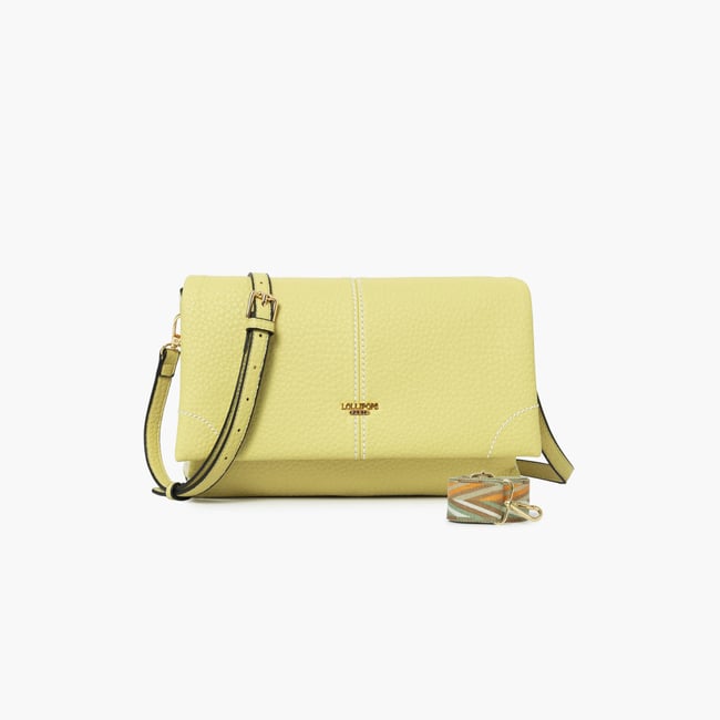 Sac multipoches  Sixtine jaune <span itemprop=