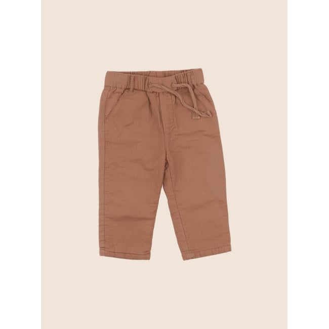 Pantalon doublé - Très bon état marron <span itemprop=
