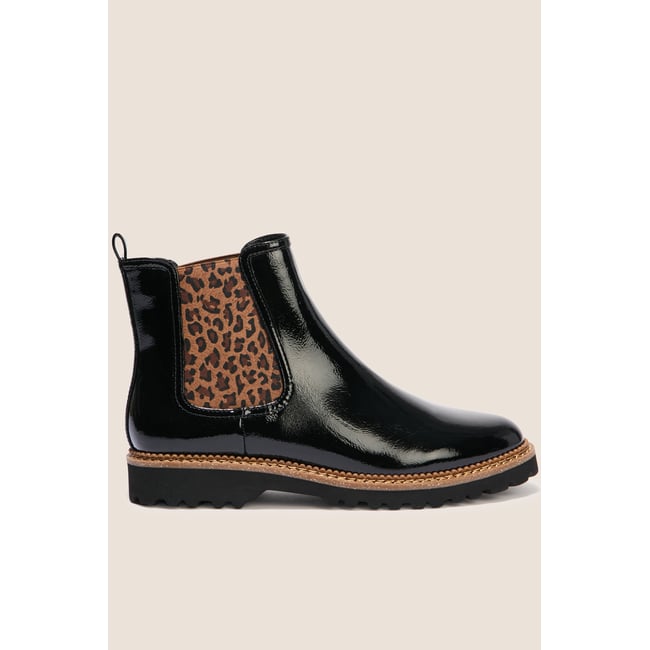 Bottines noir <span itemprop=