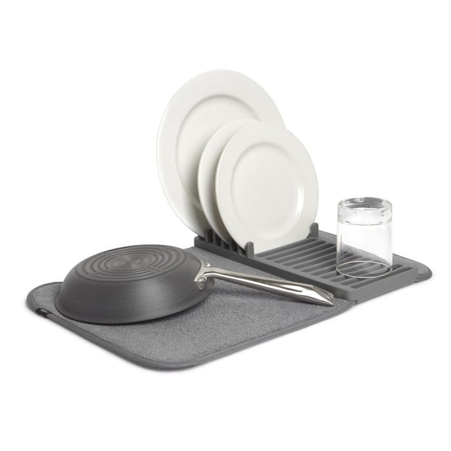 Tapis égouttoir  UDRY MINI gris <span itemprop=