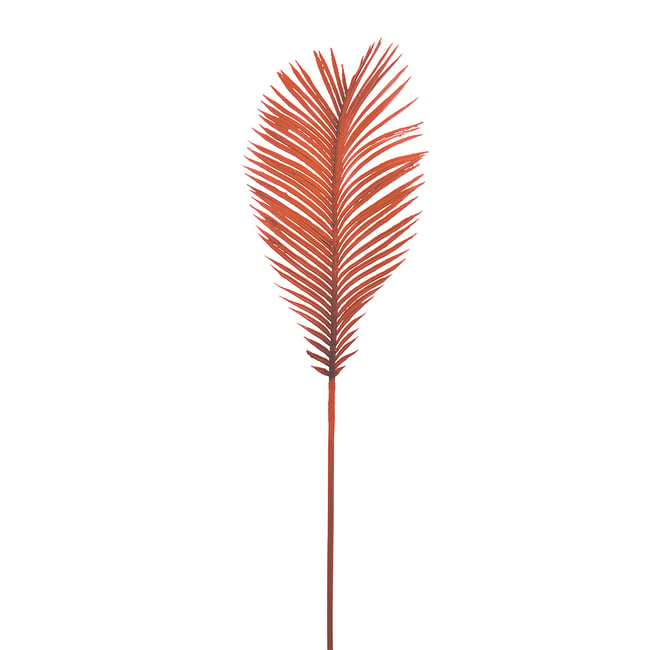 Feuillage de cycas artificiel H50 Couleur rouge <span itemprop=