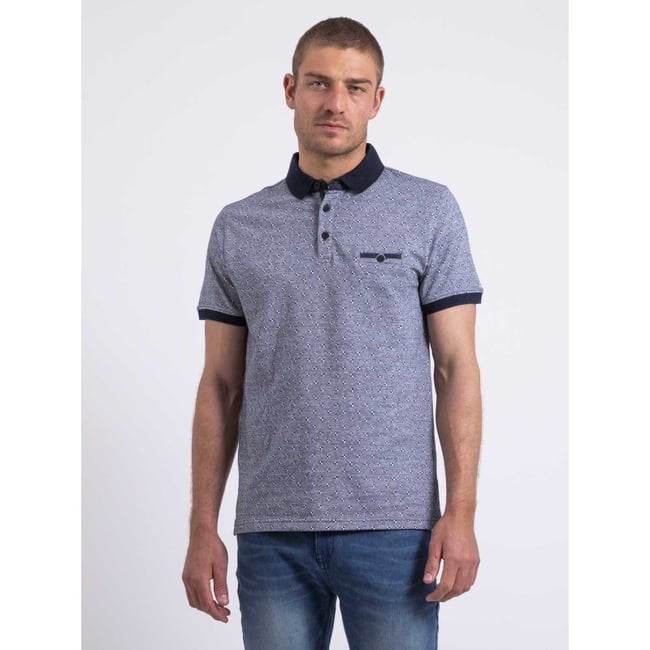 Polo Manches Courtes Motifs Paramadi v002232 <span itemprop=