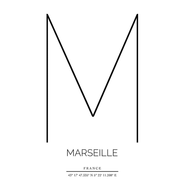 Tableau Marseille - HEXOA