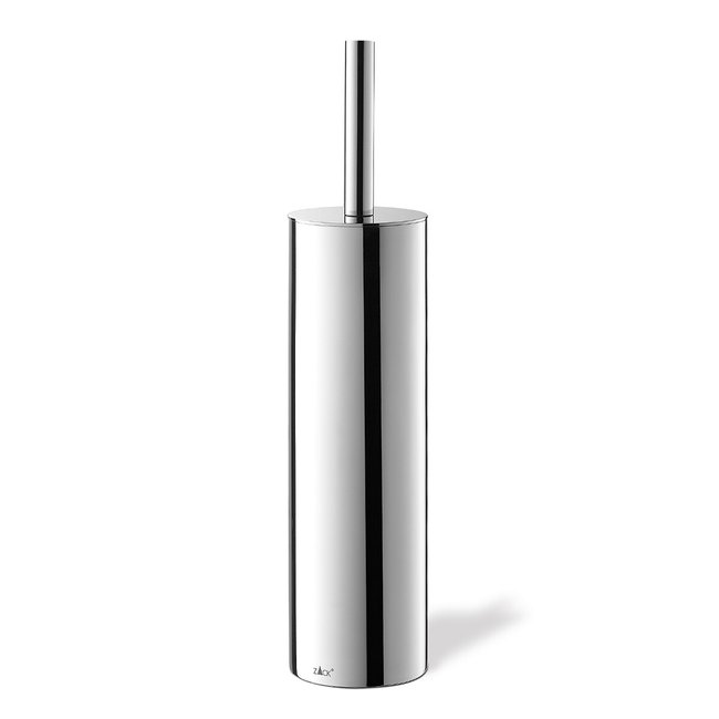 Porta piaçaba Tubo, ZACK inox brilhante <span itemprop=