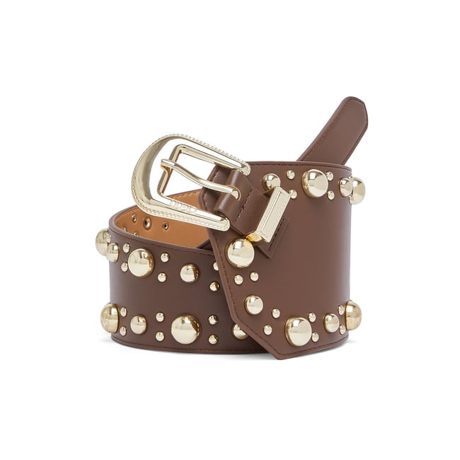 Ceinture Bustier Asymétrique tabac <span itemprop=