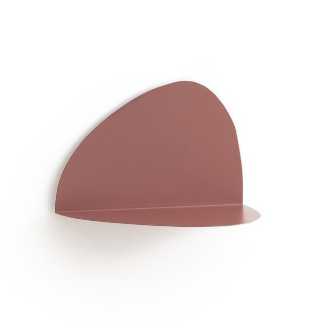 Étagère murale en métal acier L35 cm, Matiline Couleur terracotta <span itemprop=