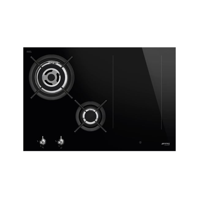 Plaque mixte induction gaz PM3743D - SMEG