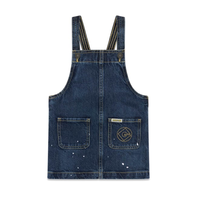 Robe En Denim Gj X Minions bleu <span itemprop=