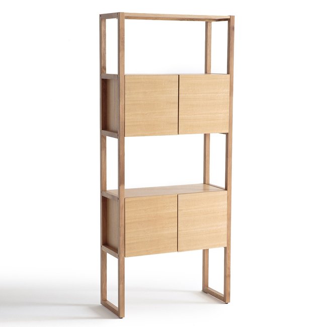 Etagère bibliothèque de rangement Compo Couleur chêne clair <span itemprop=