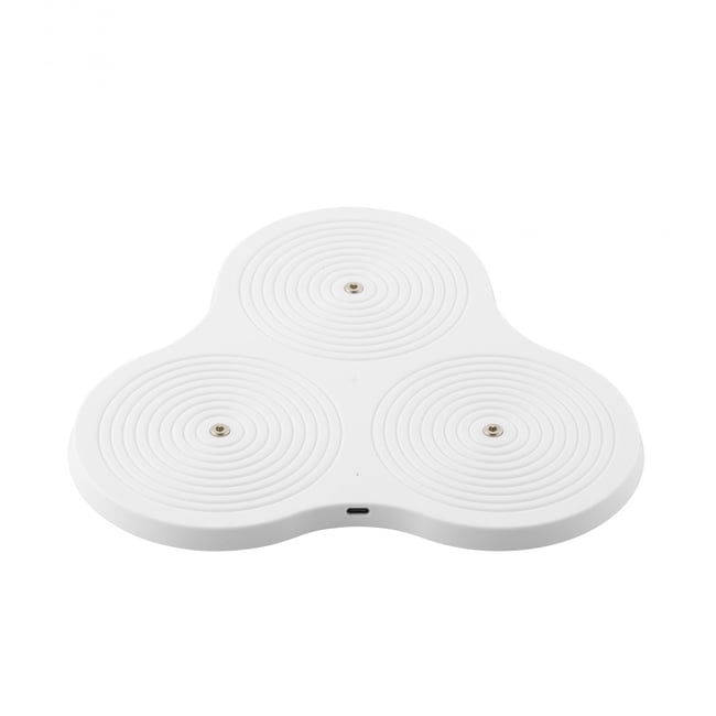 Multichargeur 3 Stations Couleur blanc <span itemprop=