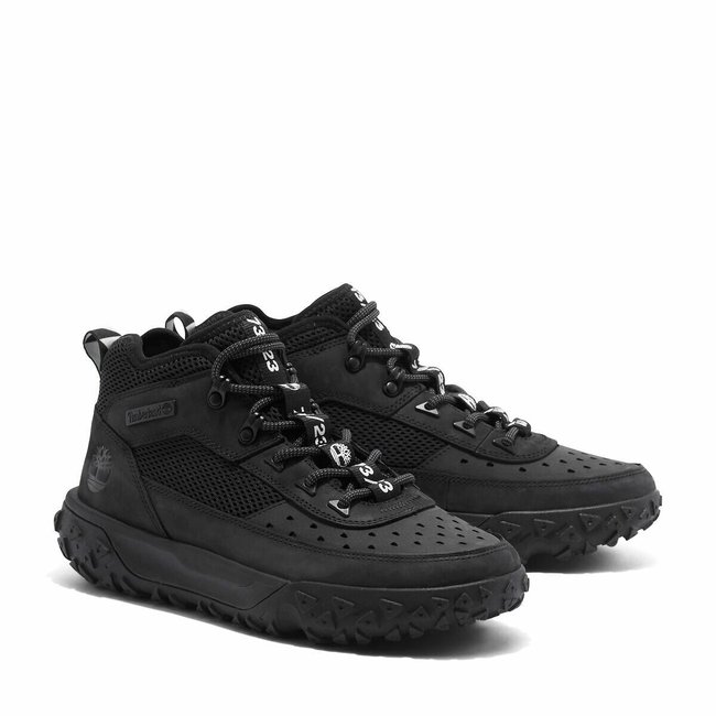 Baskets Greenstride Motion 6Mid Lace Up noir <span itemprop=