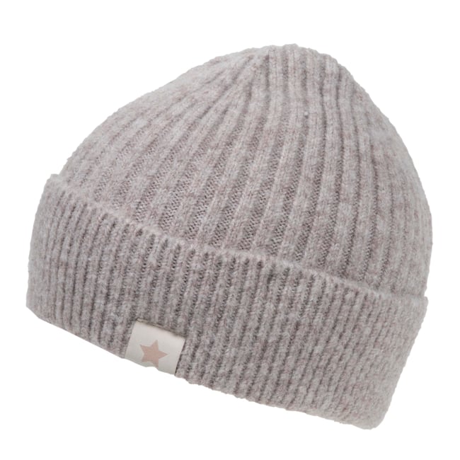 Bonnet ultra doux beige noisette <span itemprop=