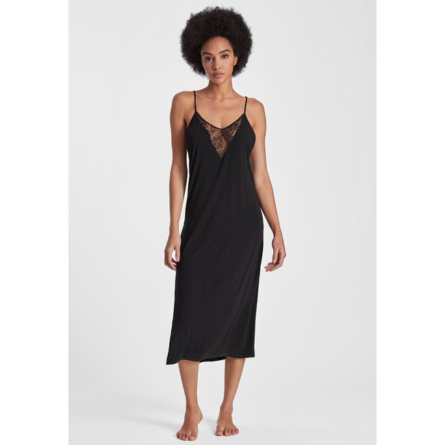Nuisette longue Lazy Days noir <span itemprop=