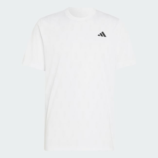 T-Shirt Graphique De Tennis Climacool Club T-Shirt Graphique De Tennis Climacool Club white / dash grey <span itemprop=