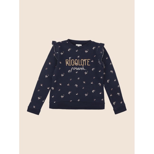 Sweat - Etat satisfaisant bleu <span itemprop=