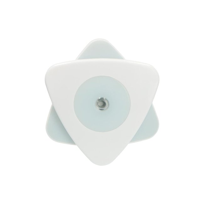 Veilleuse automatique à brancher blanc <span itemprop=