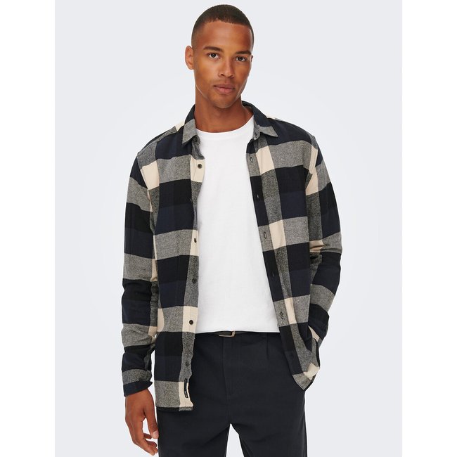 Chemise droite à carreaux Gudmund Life - ONLY & SONS