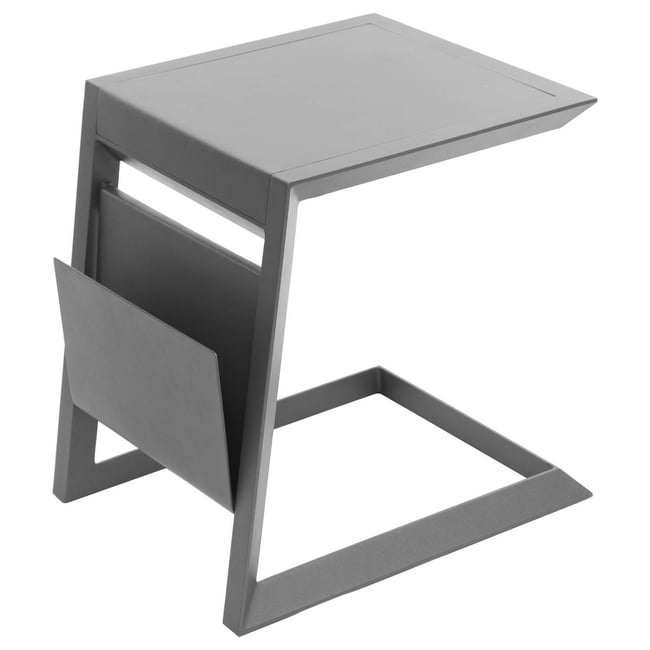 Table d'appoint de jardin carrée en aluminium ALLURE - HESPERIDE