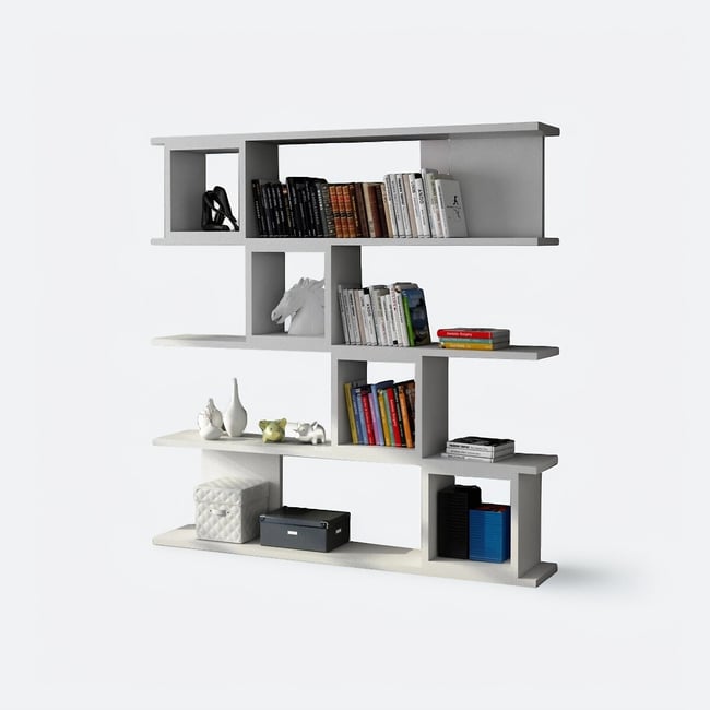 Полка для книг, Wind / Винд белый SO'HOME