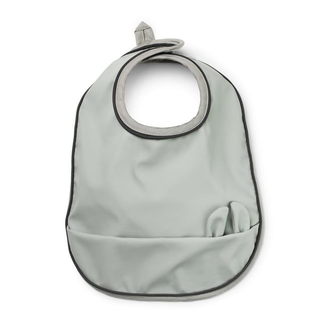 Bavoir bébé Mineral Green vert <span itemprop=
