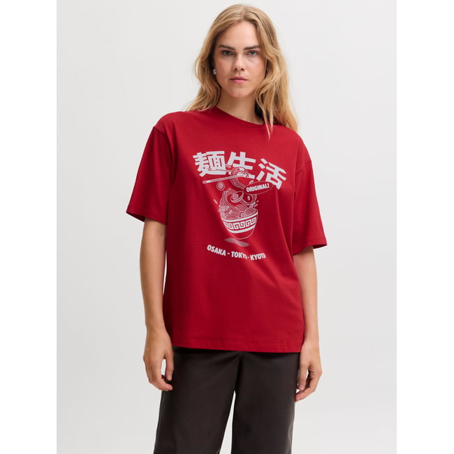 T-Shirt rouge - scarlet sage 1 <span itemprop=